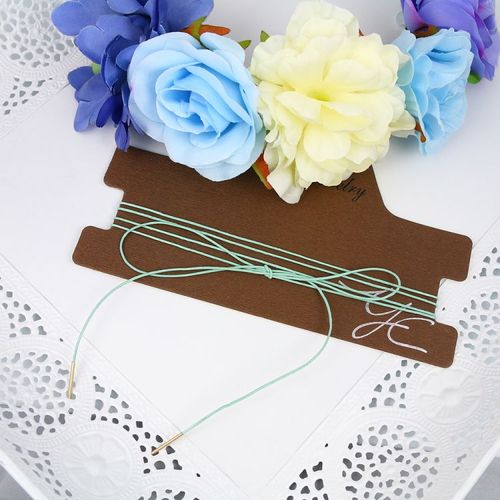 NASZYJNIK CHOKER DELIKATNY - MIĘTOWY N526M na Arena.pl