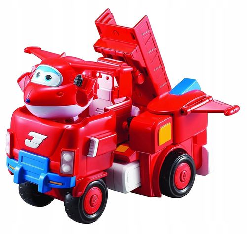 SUPER WINGS TRANSFORMUJĄCY MEGA POJAZD JETT 34 CM na Arena.pl