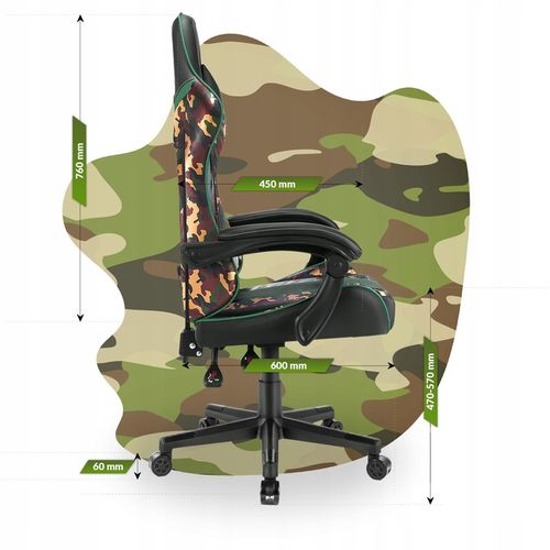 FOTEL GAMINGOWY DLA GRACZA BIUROWY HELL'S na Arena.pl