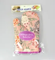 RĘKAWICA KUCHENNA NA DZIEŃ BABCI ,, MIŁEGO DNIA BABCIU ,, Prezent