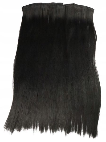 DOCZEPIANE WŁOSY Clip In Jak Naturalne Dopinki Proste Długie 6 Taśm 60 cm zdjęcie 12