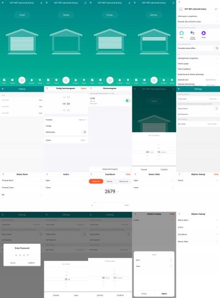 OXT Moduł z sensorem do bramy garażu WiFi TUYA zdjęcie 7