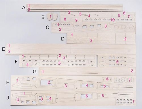 Samolot Idol Balsa Kit (rozpiętość 890mm) na Arena.pl