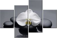 140CM 70 OBRAZ BIAŁY STORCZYK ŚCIENNY