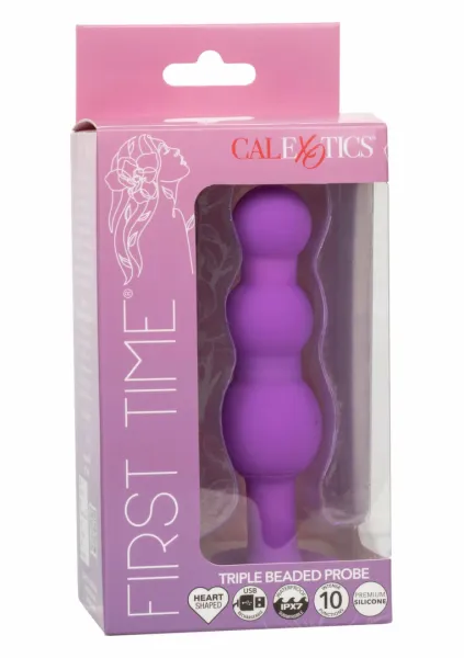calexotics first time triple beaded probe silikonowy, 10 trybow, usb zdjęcie 3