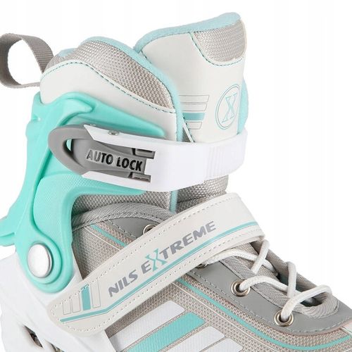 NILS 2w1 Łyżworolki Rolki Regulowane Łyżwy Hokejowe Damskie na Arena.pl