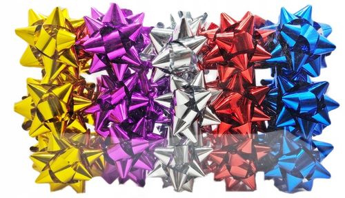 WSTĄŻKA SAMOPRZYLEPNA ROZETA KOKARDKA 30 SZT 7 CM na Arena.pl