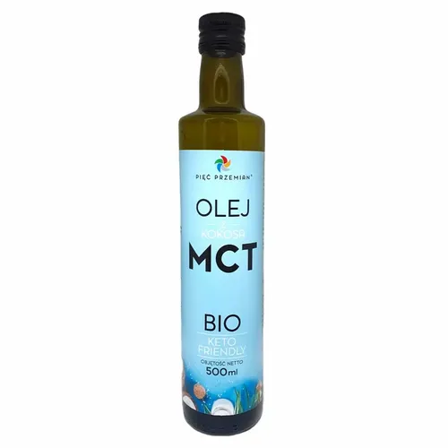 Olej MCT z Kokosa BIO Pięć Przemian, 500 ml na Arena.pl