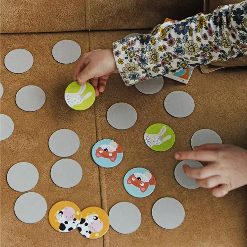 Gra Pamięciowa Kreatywna Dodo Memo  ”Zwierzęta” 301239 na Arena.pl