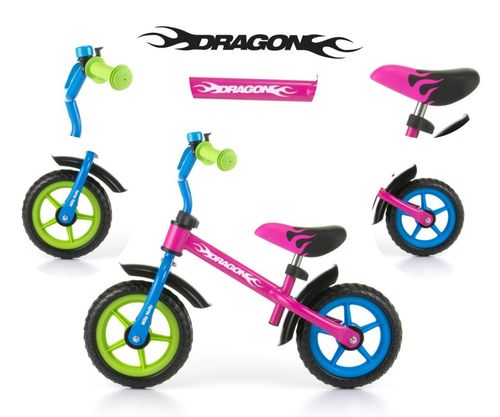 Rowerek Biegowy Dragon Multicolor na Arena.pl