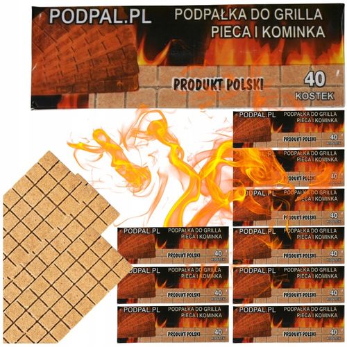 400 KOSTEK PODPAŁKA DO GRILLA WYDAJNA DO PIECA KOMINKA EKOLOGICZNA na Arena.pl