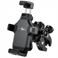 Uchwyt motocyklowy na telefon ANTYWIBRACYJNY stabilizacja na rower moto R18