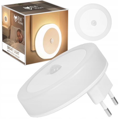 Lampka nocna do kontaktu z czujnikiem ruchu zmierzchu LAMPA DO na Arena.pl