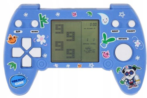 ELEKTRONICZNA GRA RETRO PRZENOŚNA NA BATERIE MINI KONSOLA TETRIS DLA DZIECI na Arena.pl