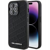 Plecki Karl Lagerfeld do Apple iPhone 15 Pro czarny