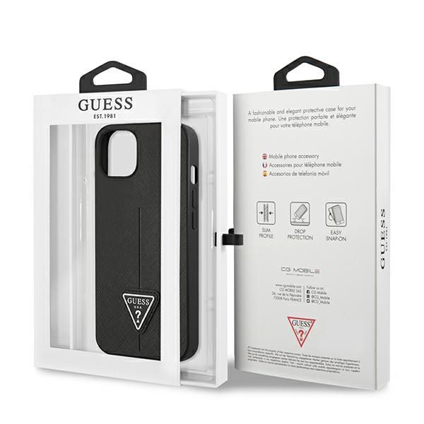 Etui Guess do iPhone 13 mini, Czarny zdjęcie 8