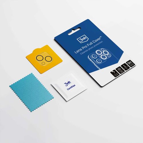 Szkło Hartowane 3mk Lens Pro Full Cover Apple iPhone 15/15 Plus na Arena.pl