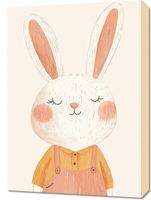 Obraz 50x70cm Wzory dla Dzieci, Dziewczynki i Chłopca - Zając