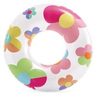 Koło dmuchane do pływania o średnicy 81 cm INTEX 59259 kwiaty