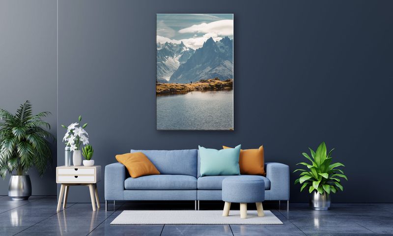 OBRAZ NA PŁÓTNIE 105 W górach 70x100cm zdjęcie 4