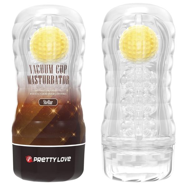 PRETTY LOVE - VACUUM CUP MASTURBATOR Stellar ABS TPR zdjęcie 14