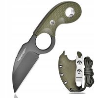 NÓŻ KARAMBIT neck Tonife HKT2022GN-GT survival bushcraft taktyczny stal