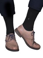 Skarpety męskie bambusowe eleganckie czarne 43-46 YOCLUB