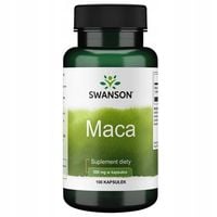 Swanson MACA 500 MG 100 KAPSUŁEK LIBIDO ENERGIA WZMOCNIENIE PAMIĘĆ