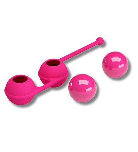 Nowoczesne różowe kulki gejszy na Arena.pl