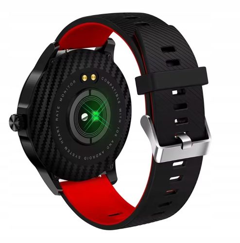 ZEGAREK SMARTWATCH SPORTOWY ROZMOWY MĘSKI DAMSKI POLSKIE MENU CZARNY na Arena.pl