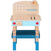 STÓŁ WARSZTATOWY DLA MAŁYCH MAJSTERKOWICZÓW