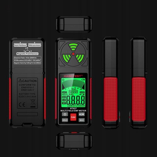 MIERNIK POLA ELEKTROMAGNETYCZNEGO EMF TESTER FAL RADIOWYCH HABOTEST HT627 na Arena.pl