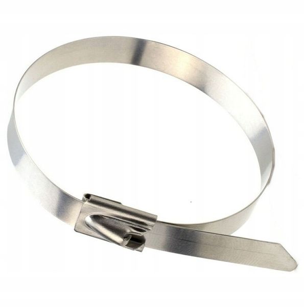 Opaska stalowa zaciskowa 12x500mm nierdzewna zip zdjęcie 1