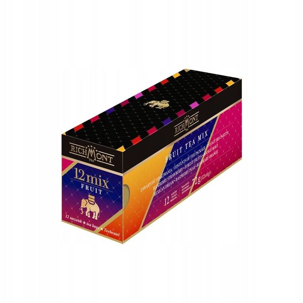 Herbata Richmont Fruit Mix 12 saszetek zdjęcie 2