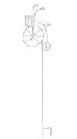rower metalowy na piku  4,5x7,5x25cm 274can1307