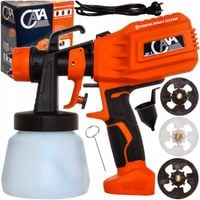 PISTOLET ELEKTRYCZNY DO MALOWANIA+3 DYSZE DUŻY PRZEPŁYW WYDAJNY CATA C88298