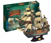 Puzzle 3D. Hiszpańska Armada. Żaglowiec San Felipe