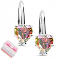 Kolczyki srebrne wiszące dla dziewczynki dzieci angielskie srebro