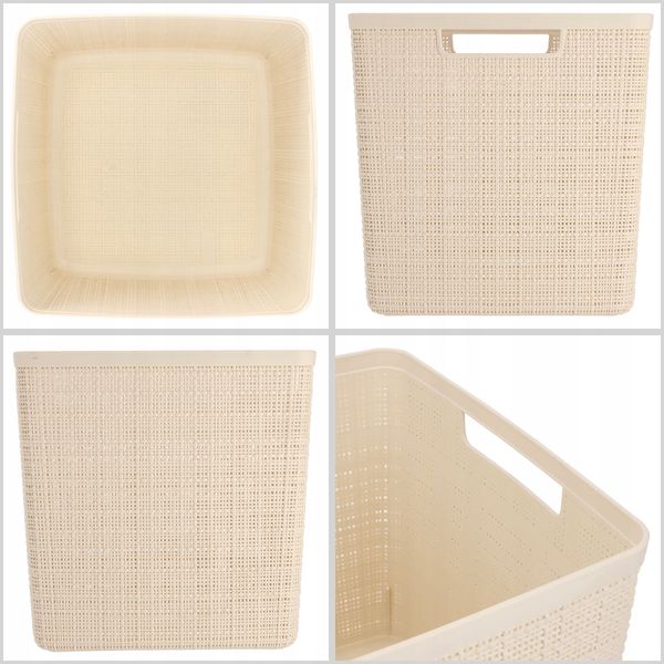 Curver Koszyk Pojemnik Organizer Z Uchwytami 17L zdjęcie 8