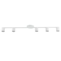 Biała lampa minimalistyczna Sky sufitowa do sypialni