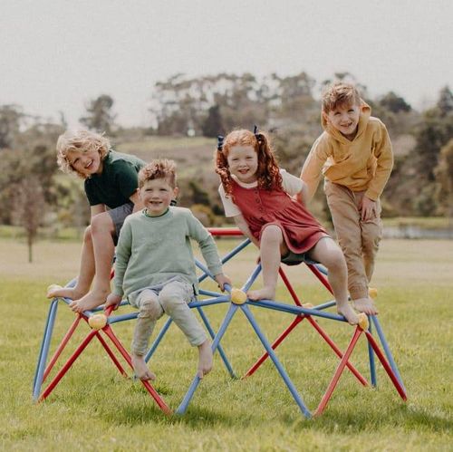 Kopuła wspinaczkowa Deluxe dla dzieci – metalowa konstrukcja 180x180x90 cm na Arena.pl