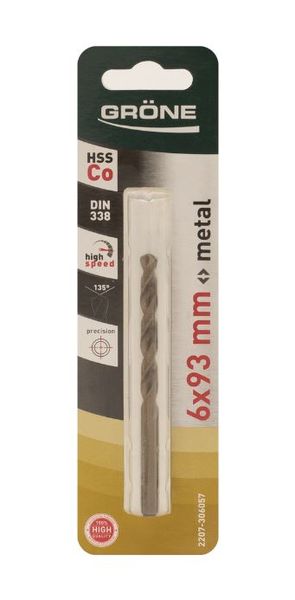 Wiertło do metalu (6 x 93 mm) zdjęcie 1