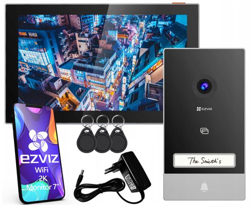 Inteligentny wideodomofon EZVIZ HP7 na Arena.pl