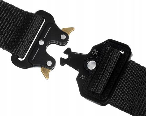 długi, parciany pasek z klamrą qr na Arena.pl