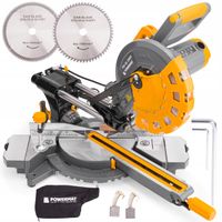 PIŁA UKOŚNA PILARKA UKOŚNICA DO DREWNA LASER 2400W PM-UK-2400M PM0875