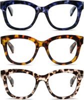 Okulary do czytania i komputera KoKoBin damskie/męskie +2.00 zestaw 3 szt