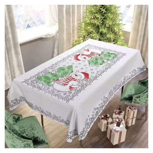 Obrus Kolorowe Bałwanki 110x130 DomoweTekstylia WN306B K13 Boże Narodzenie na Arena.pl