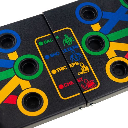 AF18 DESKA UCHWYTY DO POMPEK ĆWICZEŃ POMPKI PUSH 14w1 na Arena.pl