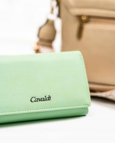 portfel damski średnich rozmiarów ze skóry ekologicznej - 4u cavaldi na Arena.pl