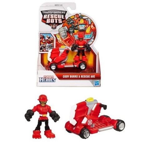 HASBRO - TRANSFORMERS RESCUE BOTS CODY TOPÓR STRAŻ 34351 na Arena.pl